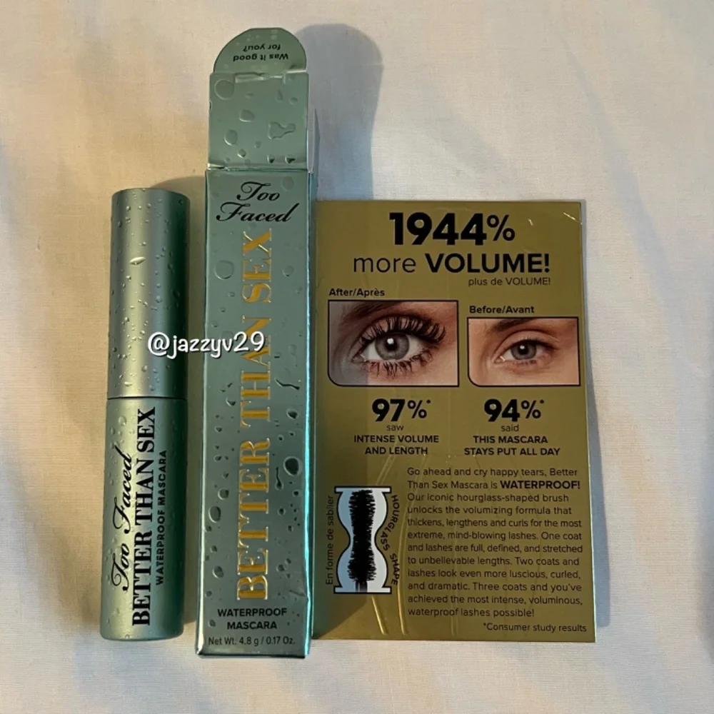 Travel Size Better Than Sex Waterproof Mascara